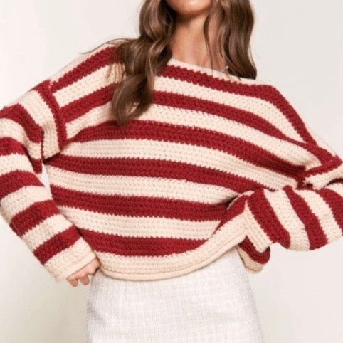 Candy Cane Lane Sweater